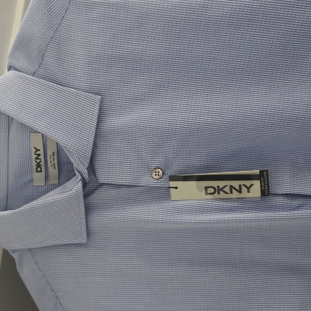 NWT DKNY Men's Blue Shirt